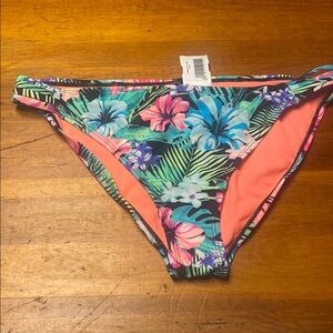 Floral Tropical Bikini Bottom